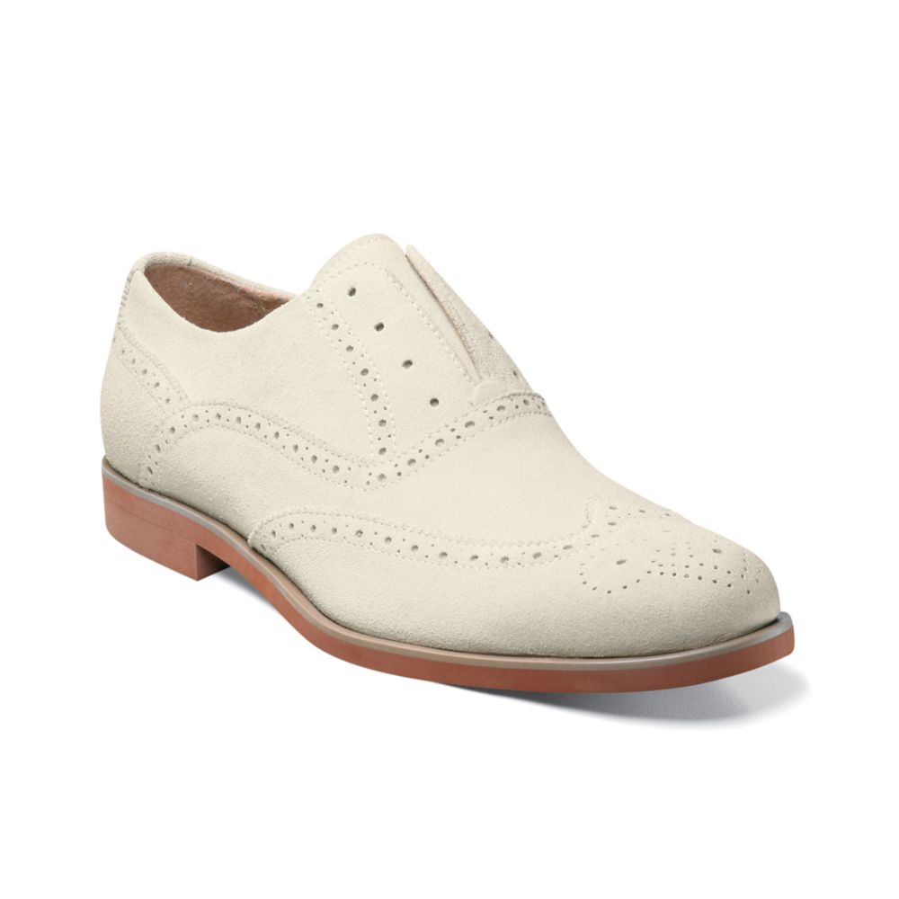 florsheim white shoes
