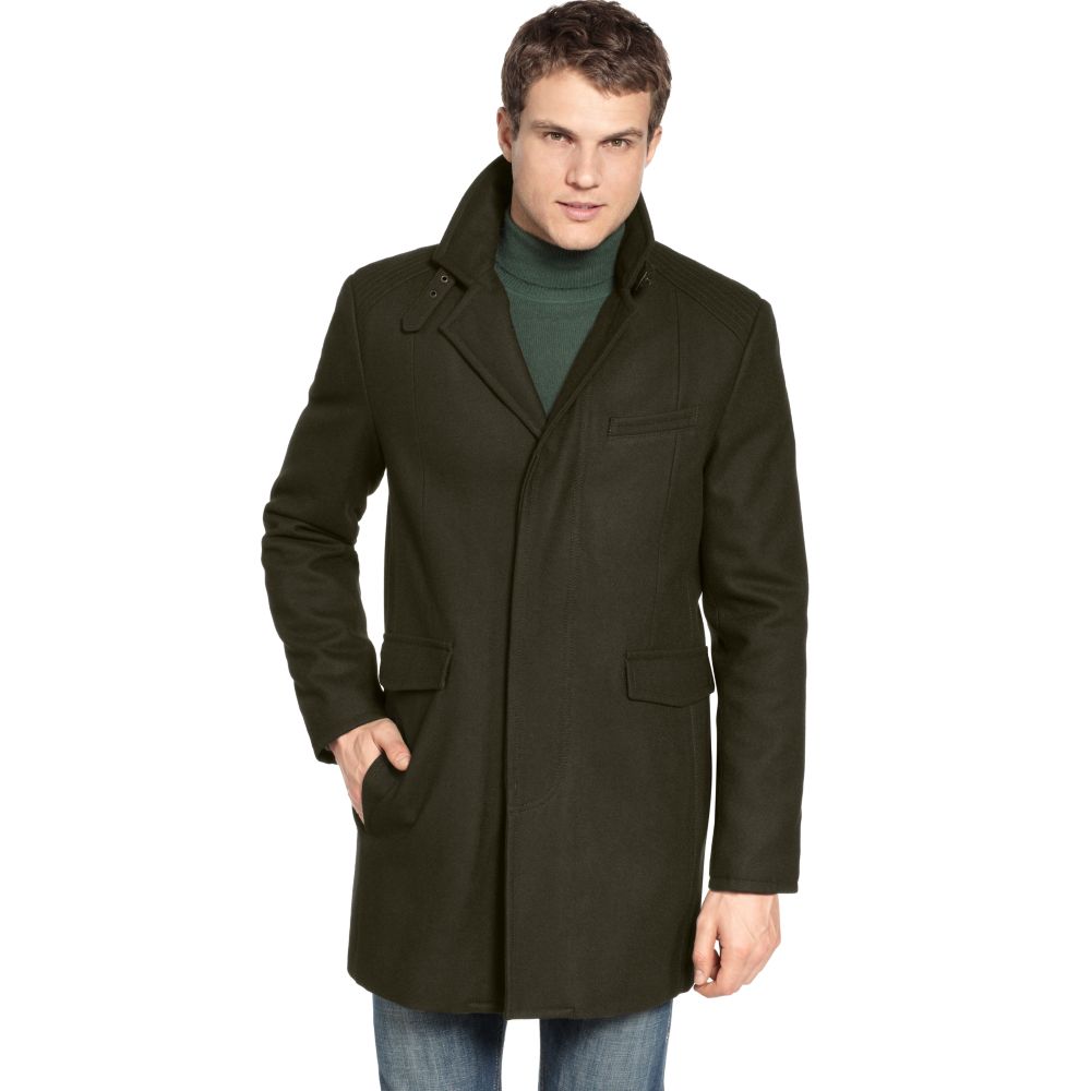 mens wool walking coat