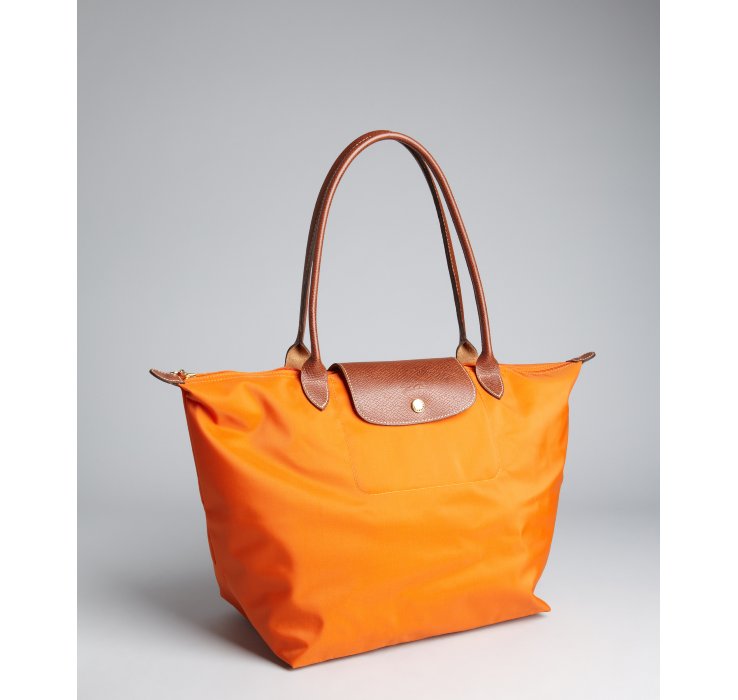 longchamp nylon shopper