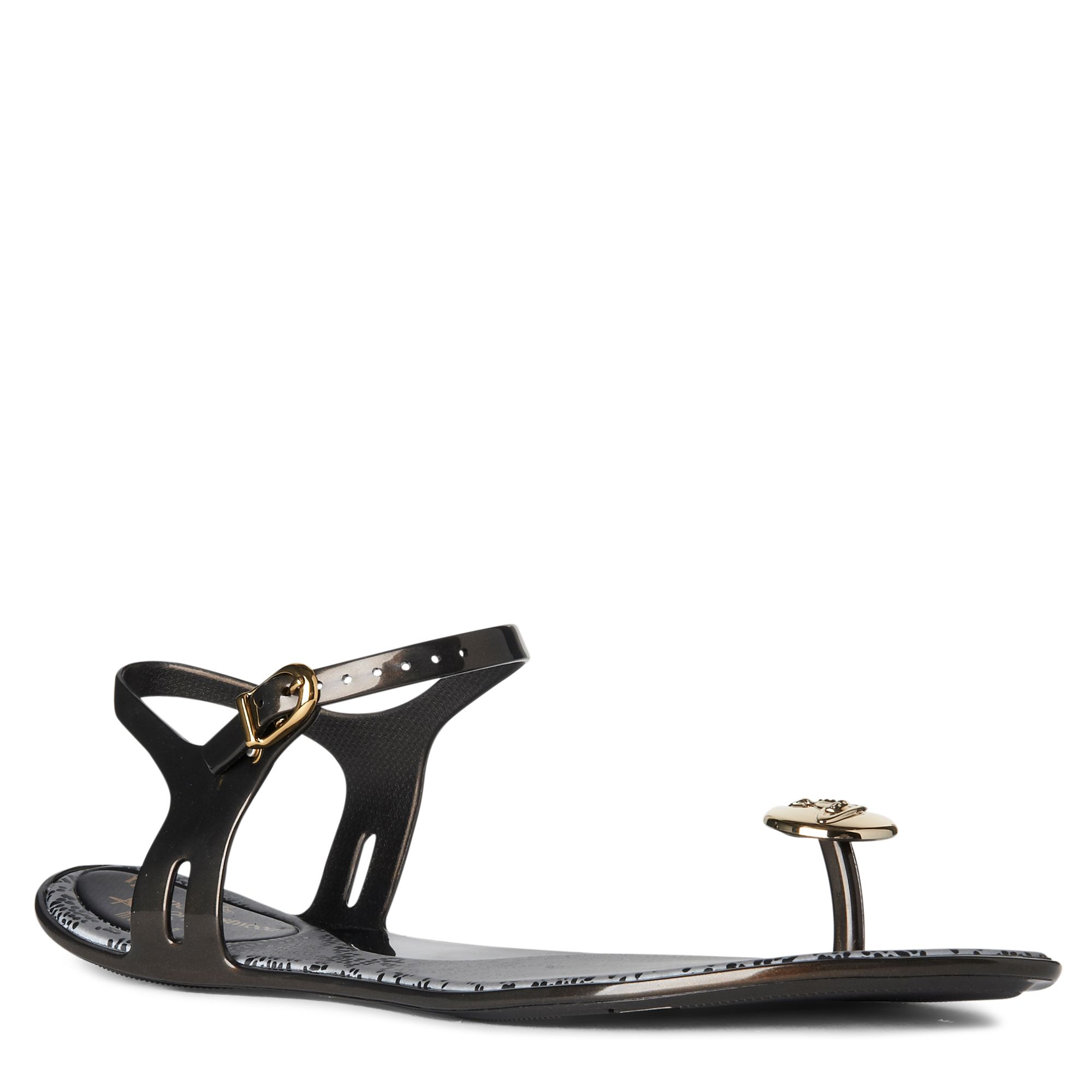 button toe post sandals