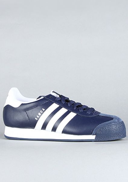 Adidas The Samoa Sneaker in New Navy White in Blue for Men (navy) | Lyst