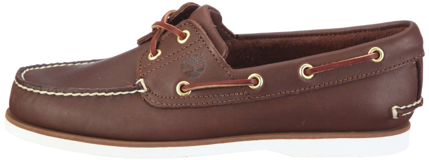 Timberland Timberland Mens Classic 2eye Boat Shoe Rubber Boat Shoe in