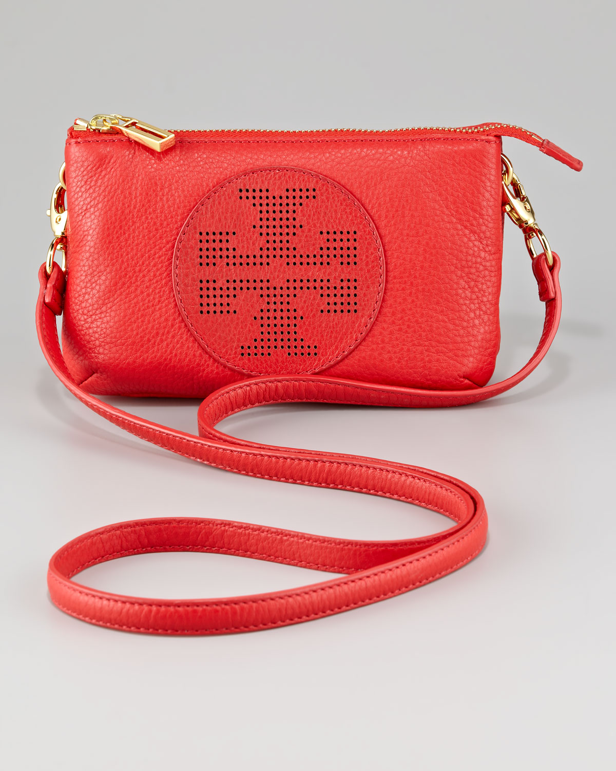 Tory Burch Crossbody - Kipp Logo Small in Black | Lyst