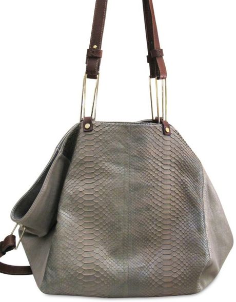 Pauric Sweeney Large Box Tote in Gray (grey) - Lyst