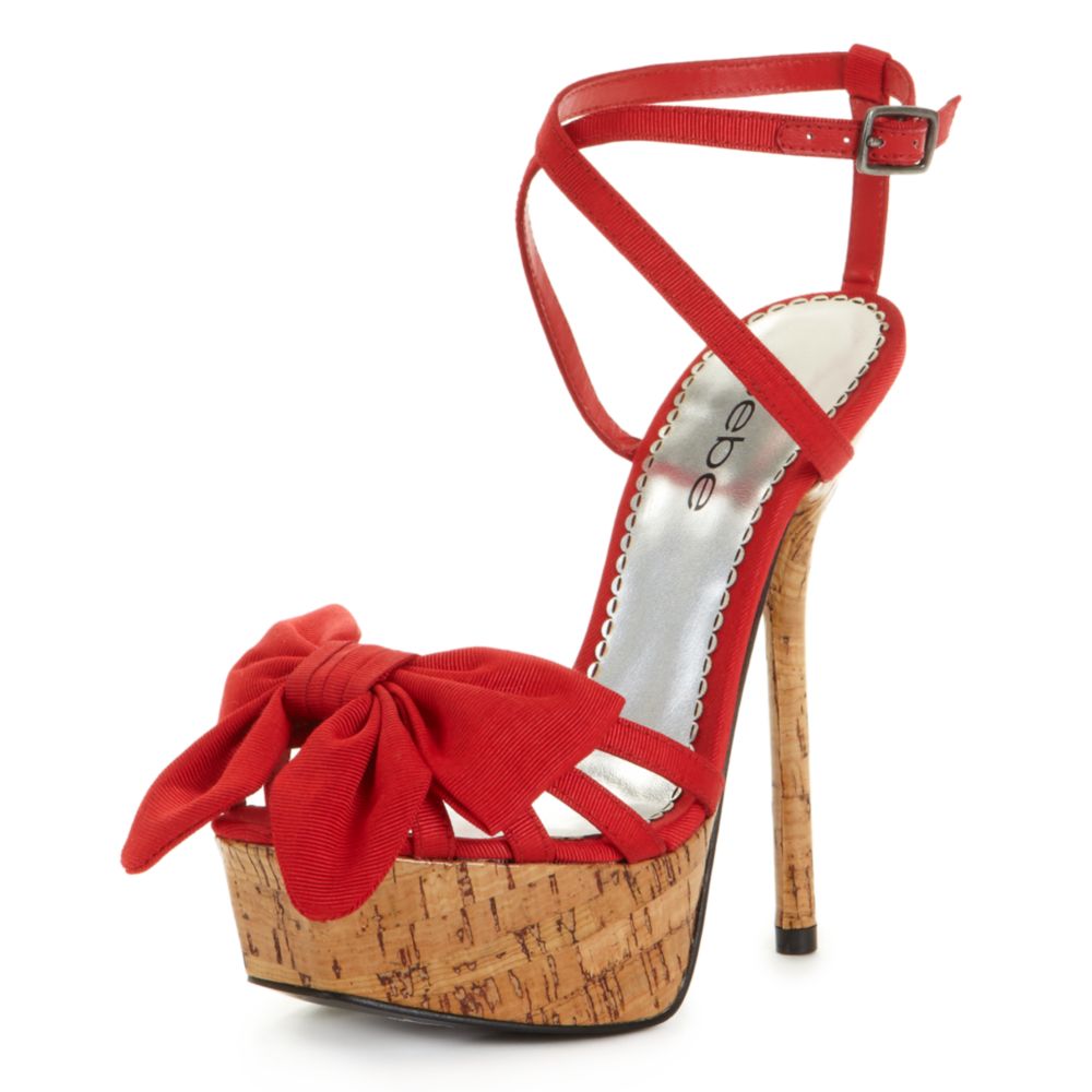 bebe platform shoes