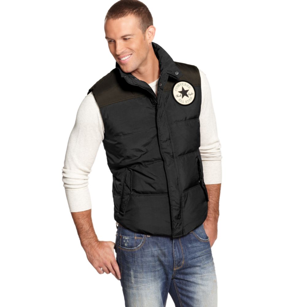 mens converse vests