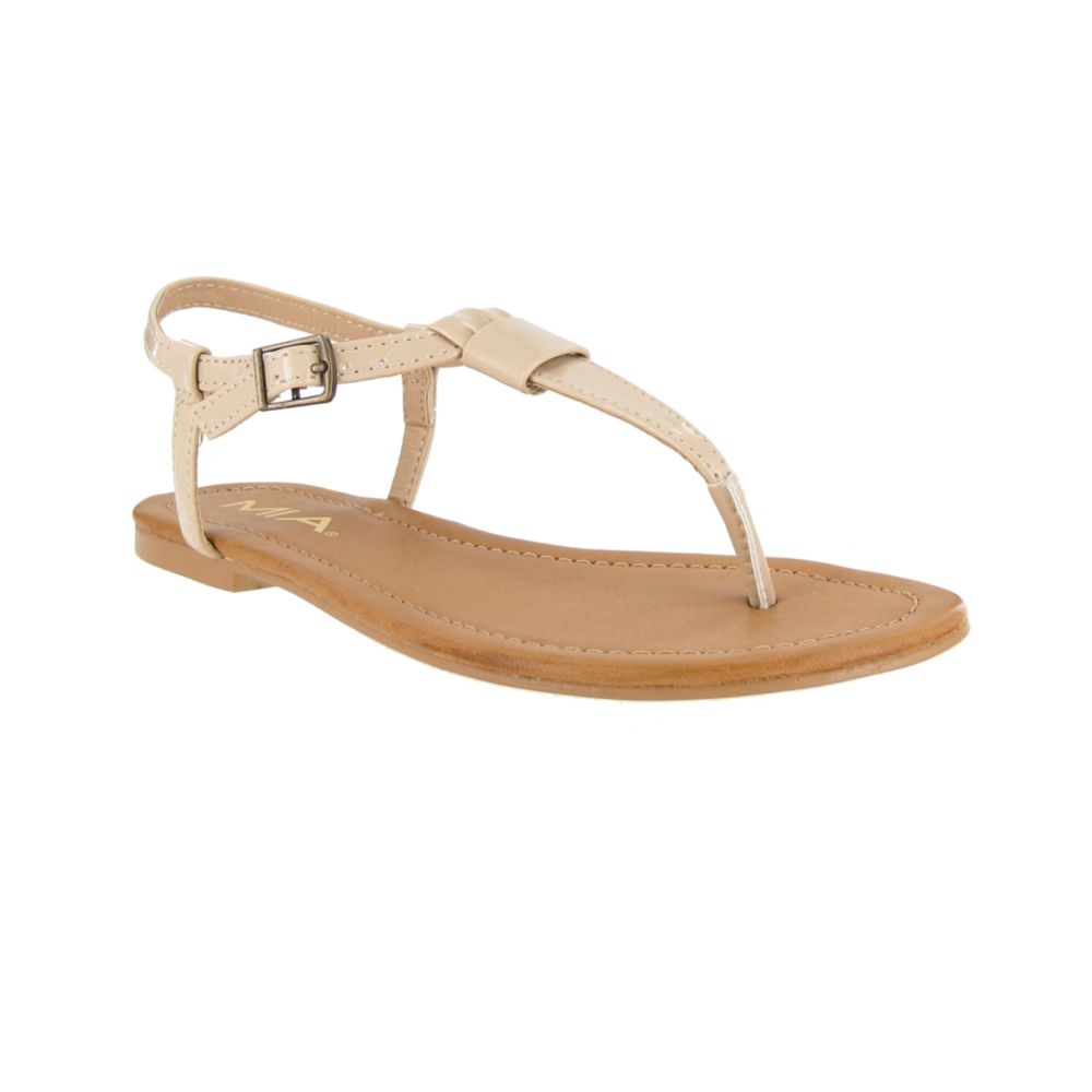 mia flat sandals