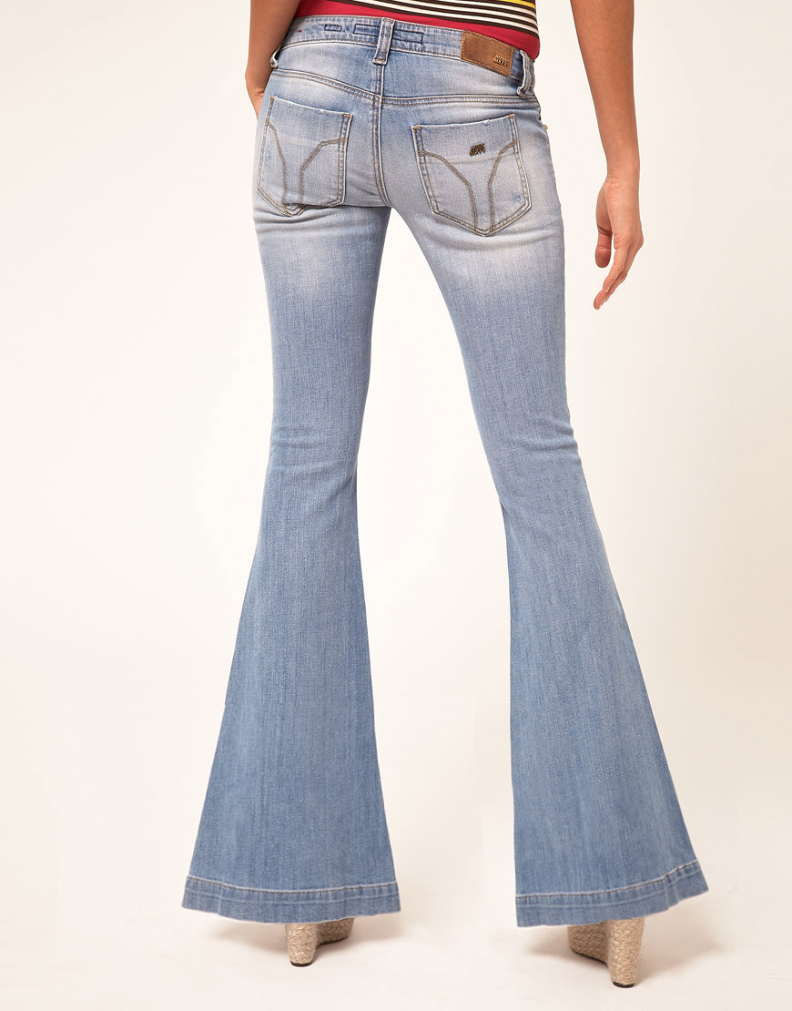 Miss Sixty Miss Sixty Flared Jeans in Blue - Lyst