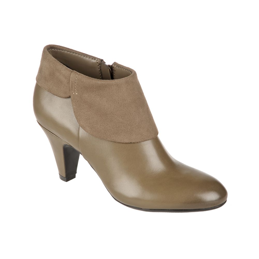Naturalizer Biana Booties in Beige (taupe/suede) | Lyst