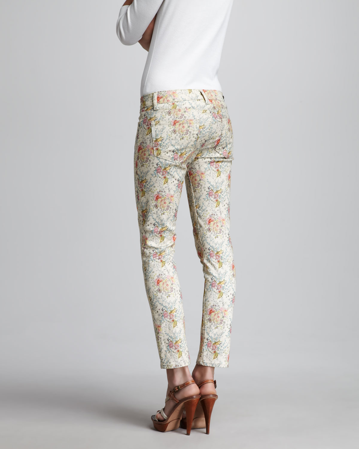 paige floral jeans