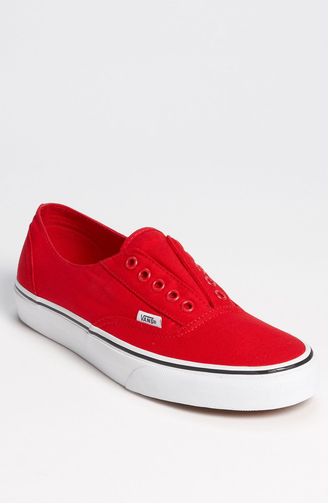 Vans Era Laceless Sneaker in Red for Men (red/ white) Lyst