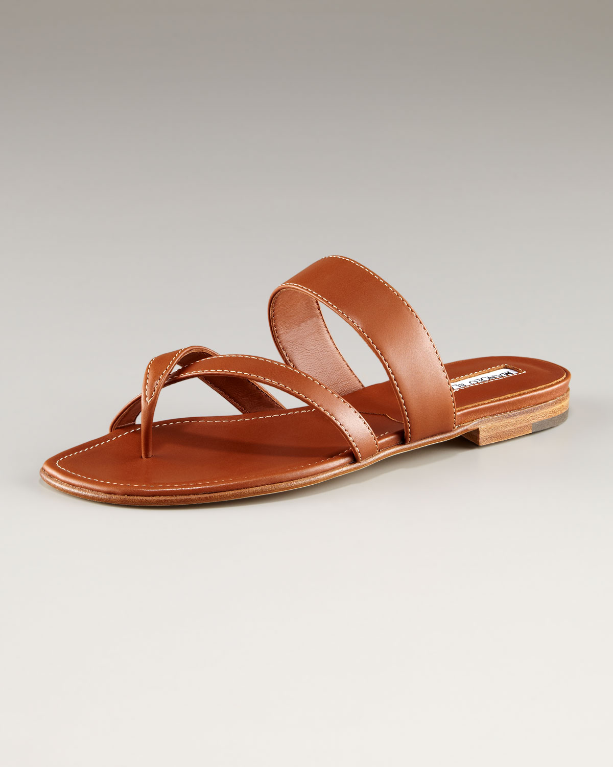 flat leather shoes for manolo blahnik susa leather flat sandal in brown lyst flat leather shoes for manolo blahnik susa leather flat sandal in brown lyst