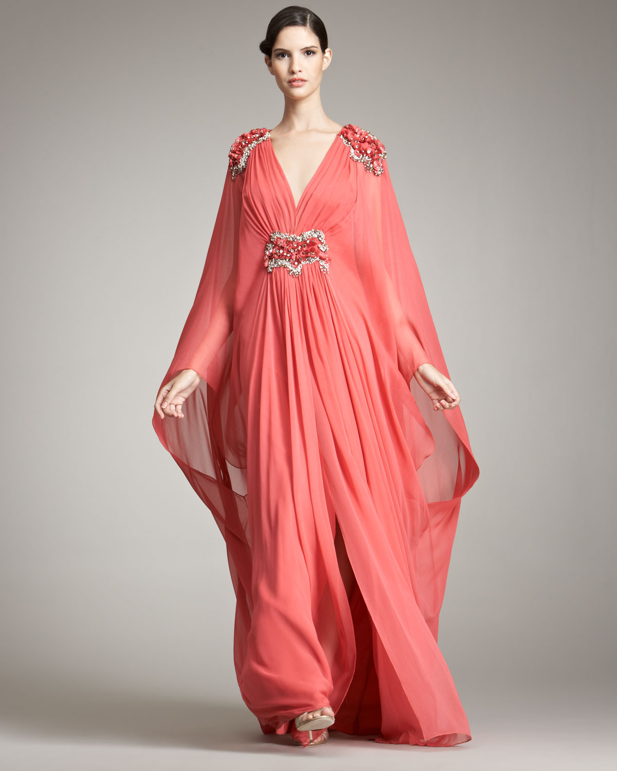 marchesa caftan