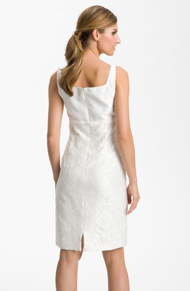 Plus off white sheath dresses with jackets men river