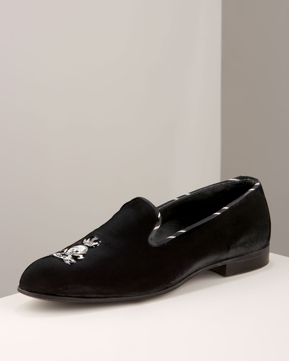 Barker Black Skull Shoes Barker Black Skull Shoes