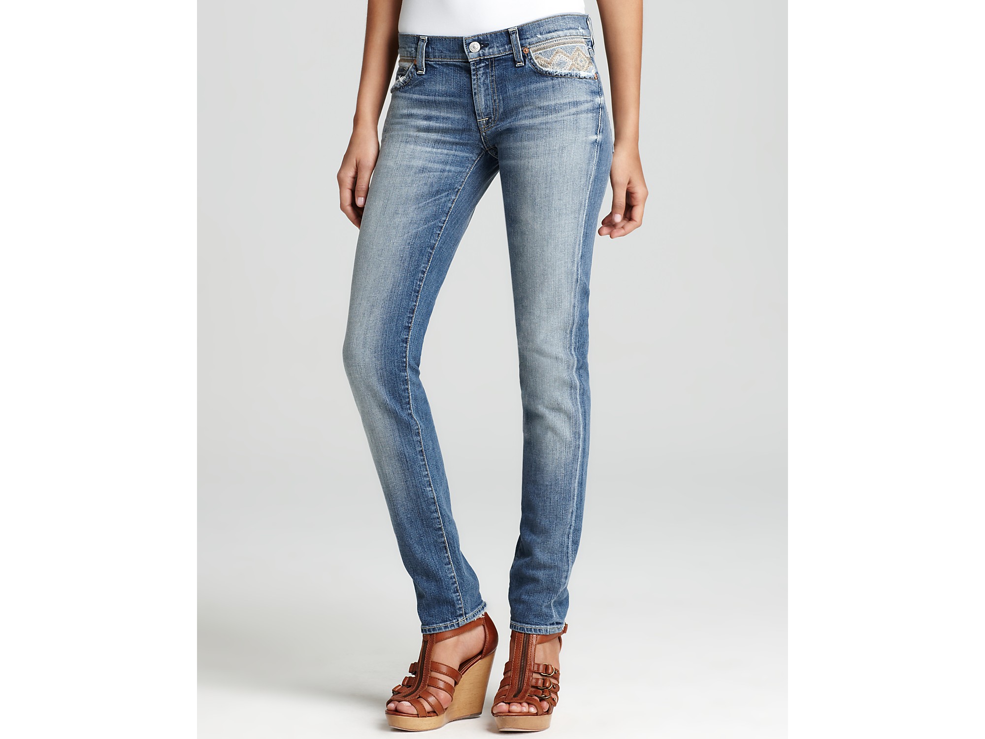 7 for all mankind roxanne classic skinny