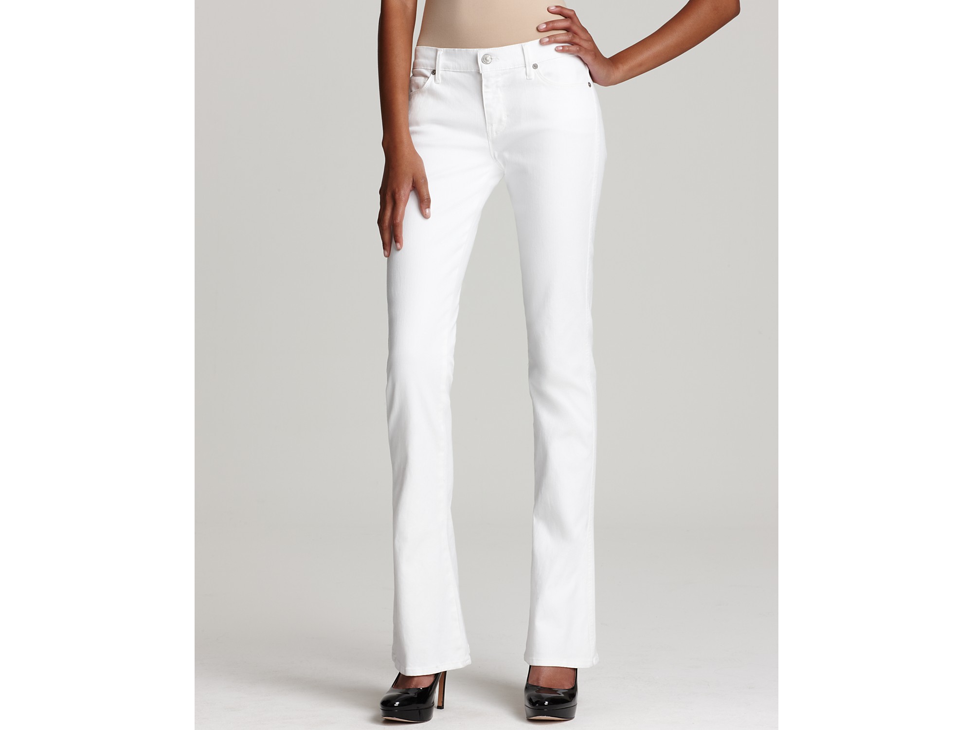 seven for all mankind white jeans