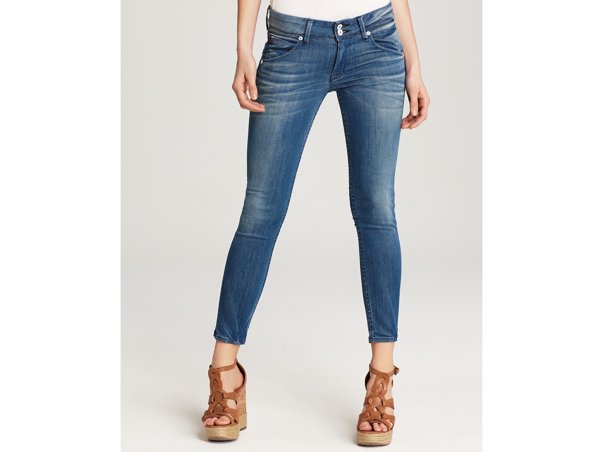 hudson collin skinny ankle jeans