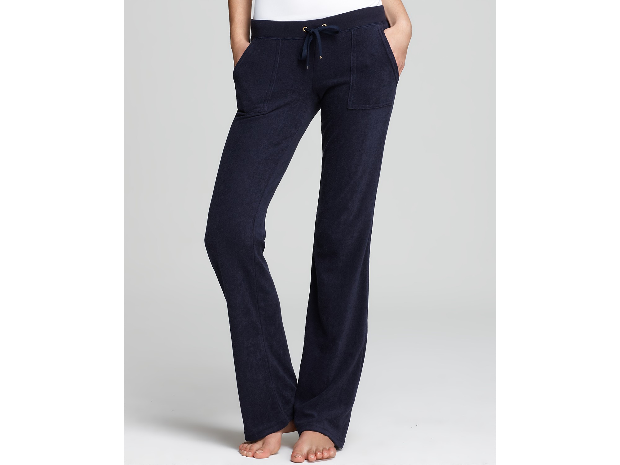 juicy couture black flare joggers