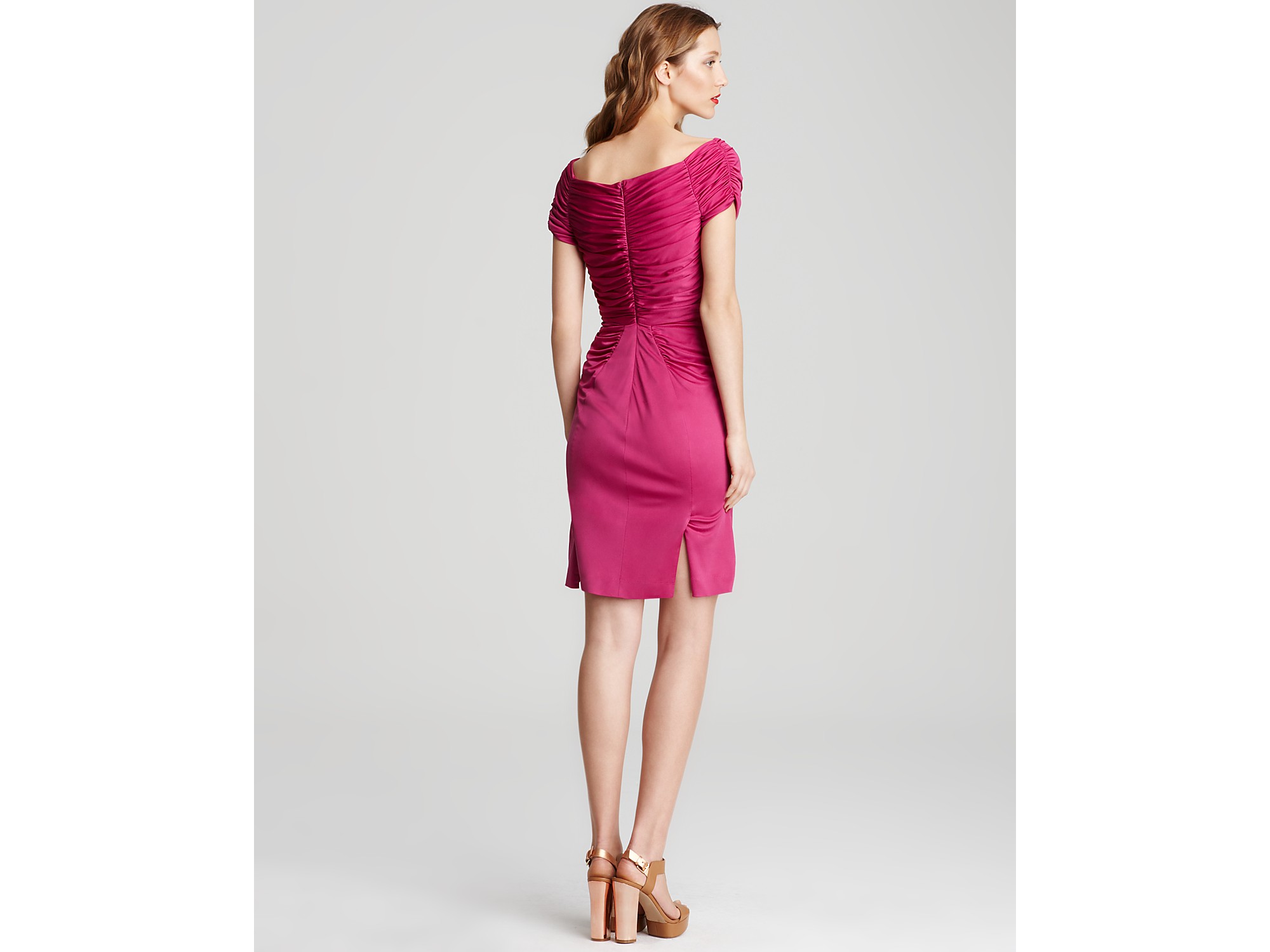 zac posen pink gown