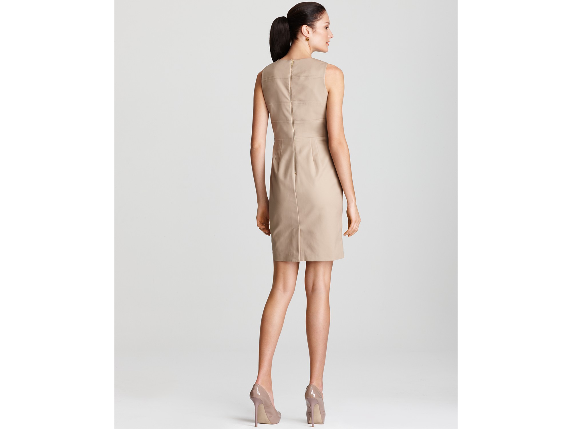 calvin klein khaki dress