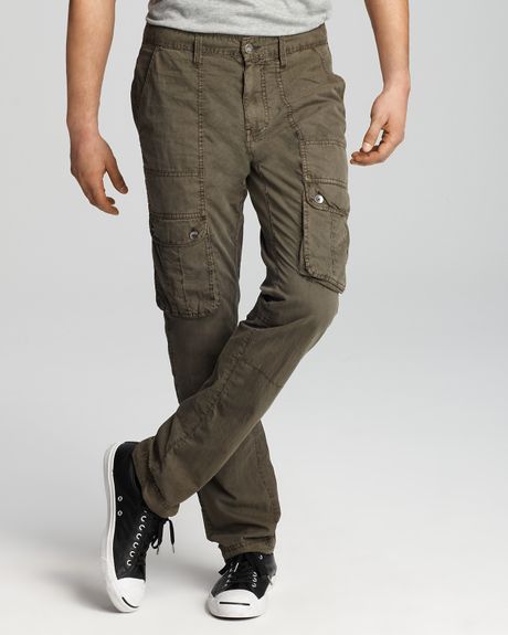 Converse Black Canvas Slim Fit Cargo Pants in Green for Men (tarmac) | Lyst