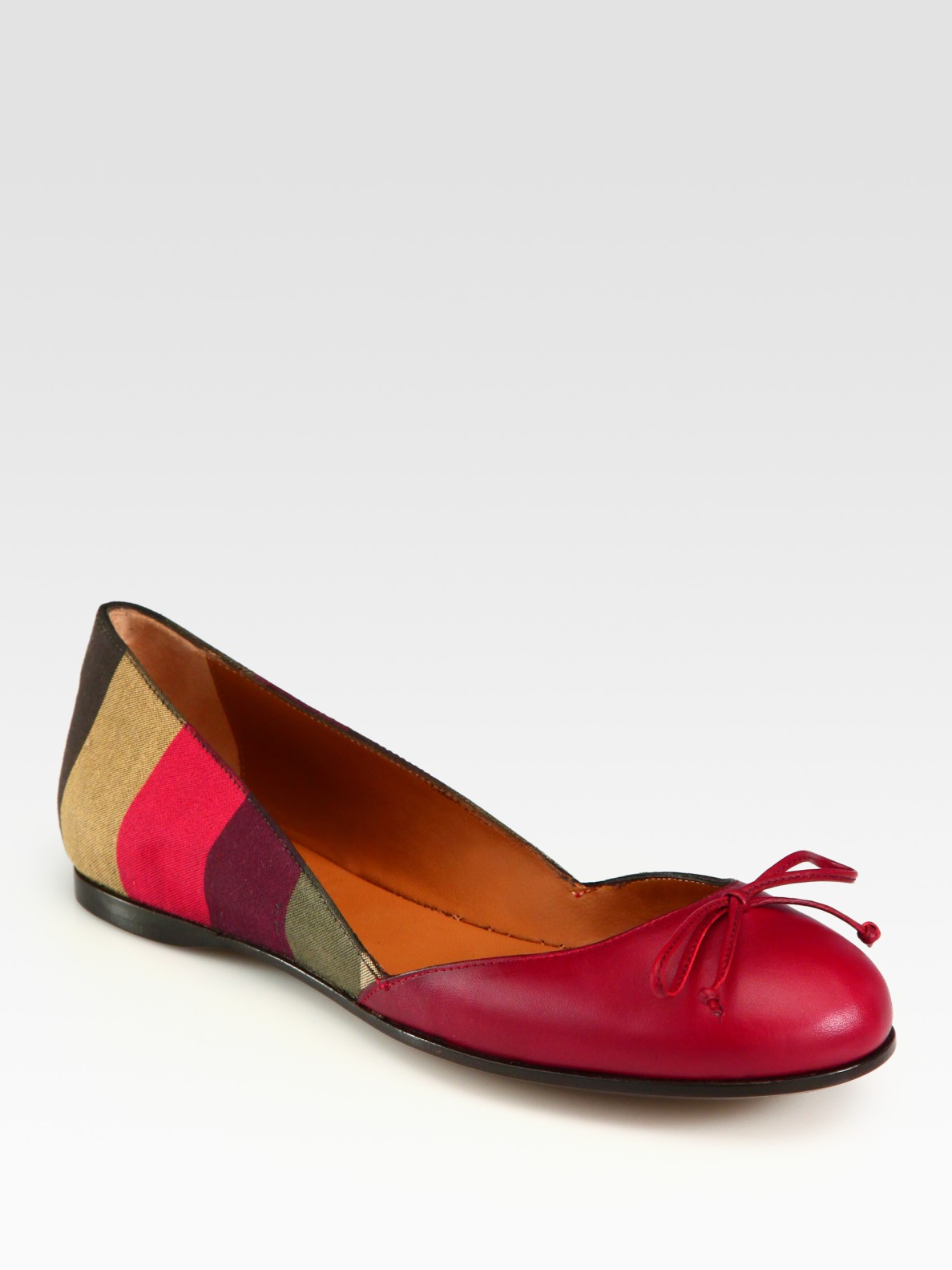 fendi logo flats