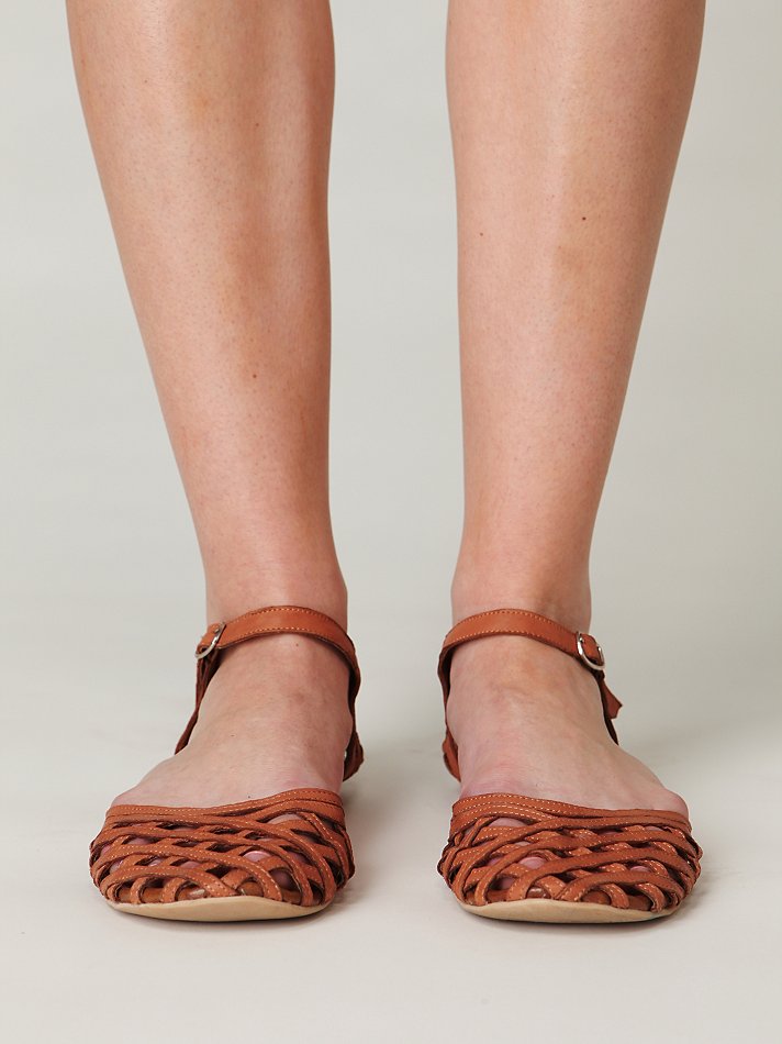tan lattice sandals