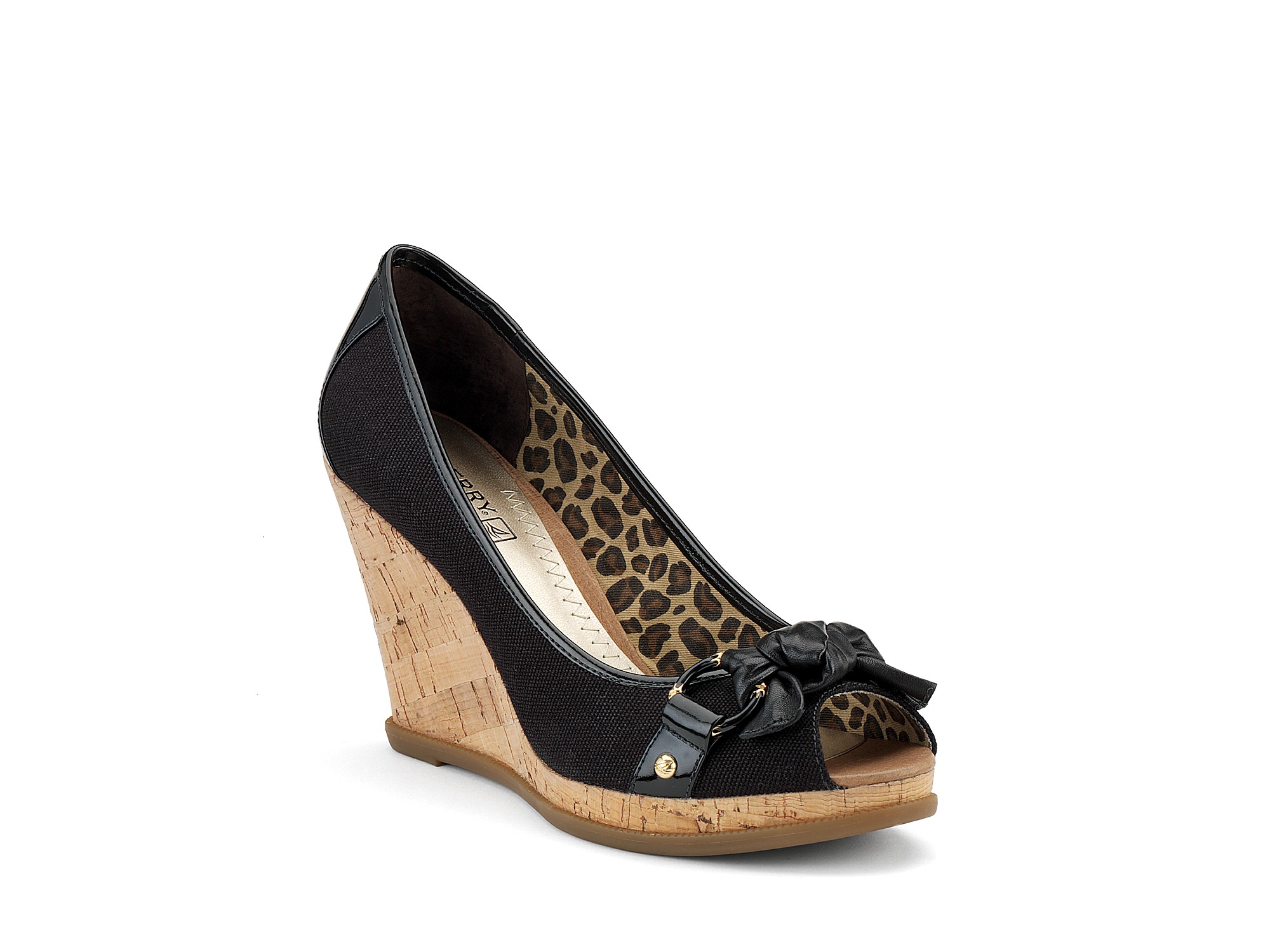 peeptoe wedges