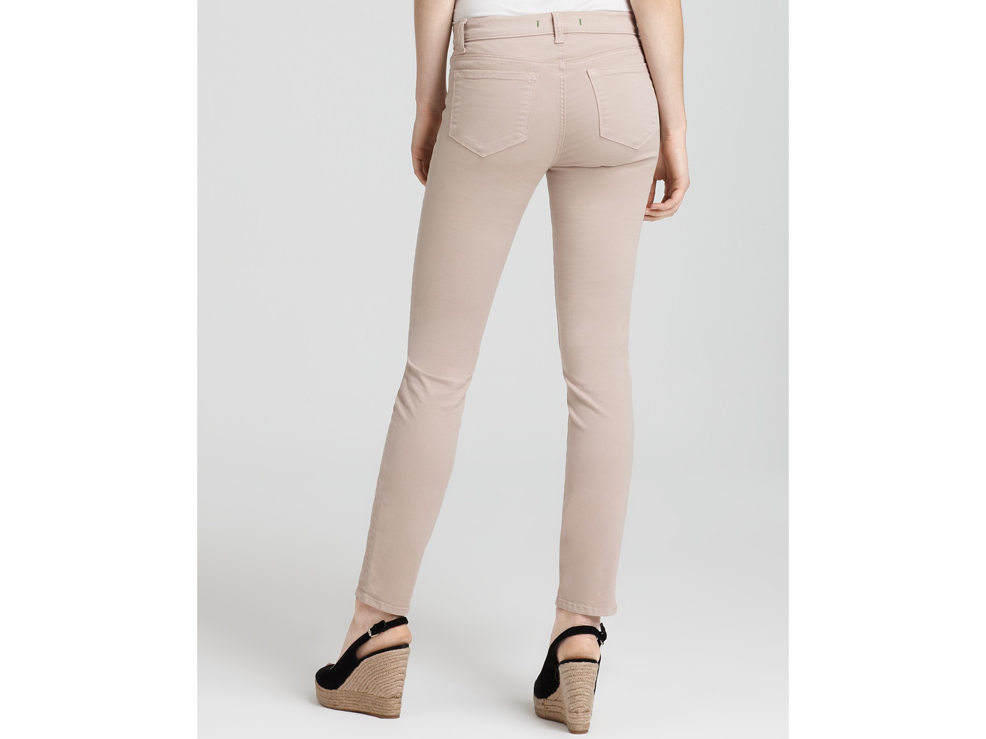 Lyst - J Brand 811 Mid Rise Luxe Twill Skinny Jeans in 