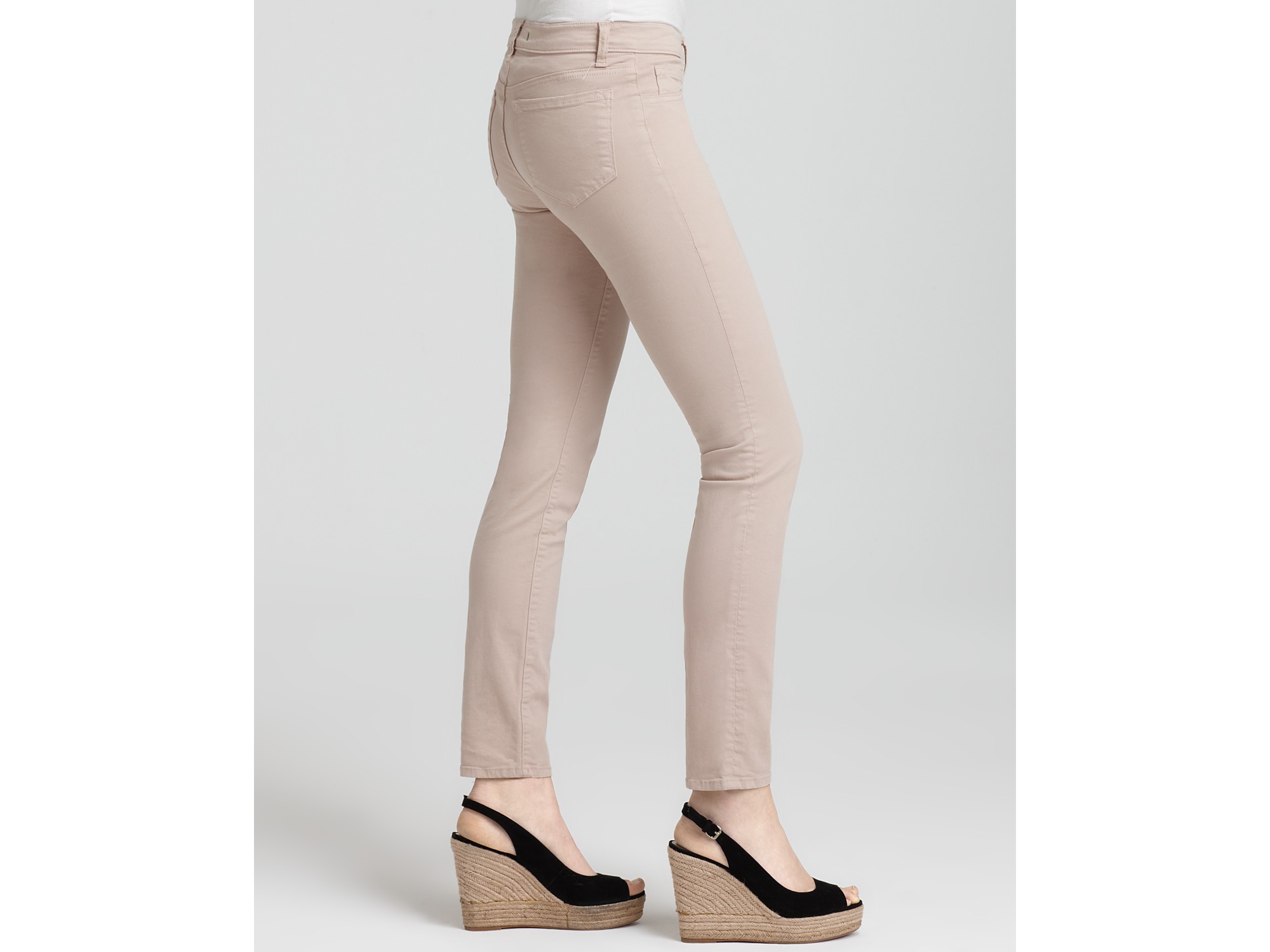 Lyst - J Brand 811 Mid Rise Luxe Twill Skinny Jeans in 