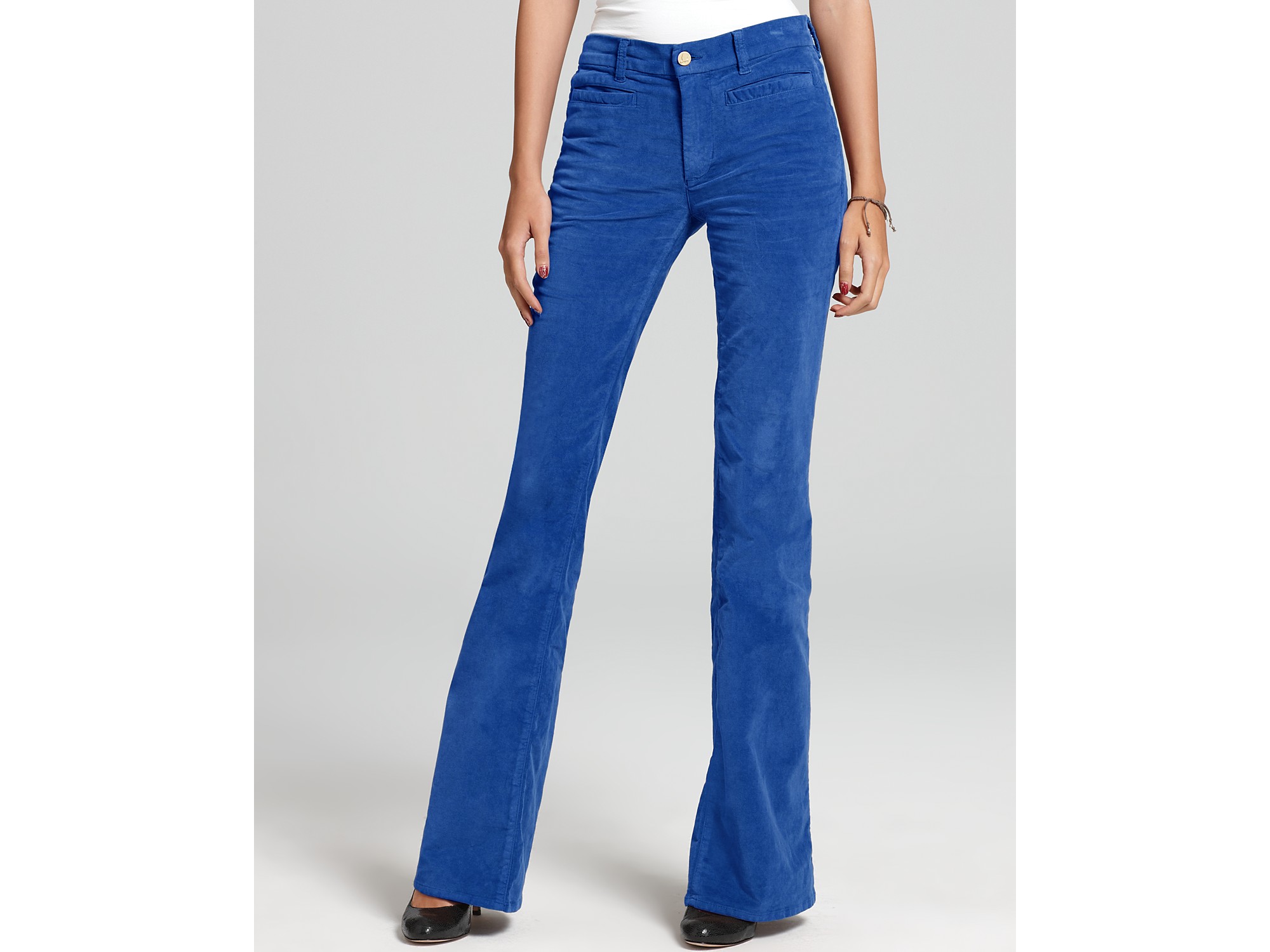 colored flare jeans