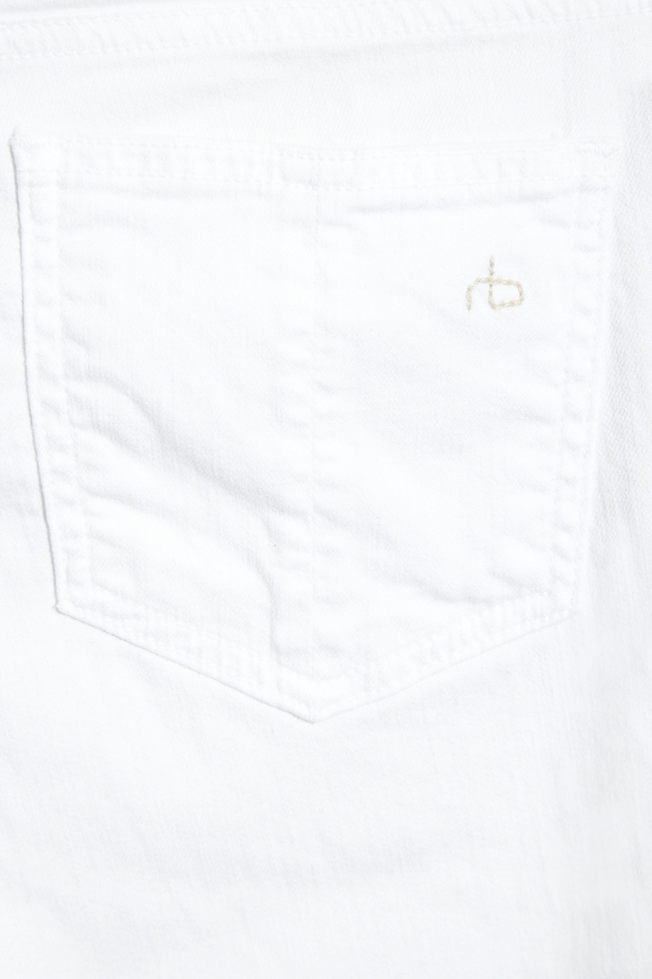 rag and bone high rise white jeans