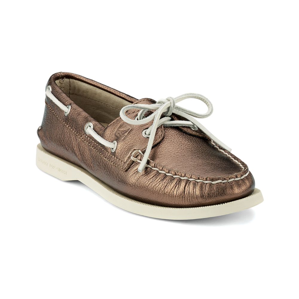 sperry syren metallic canvas