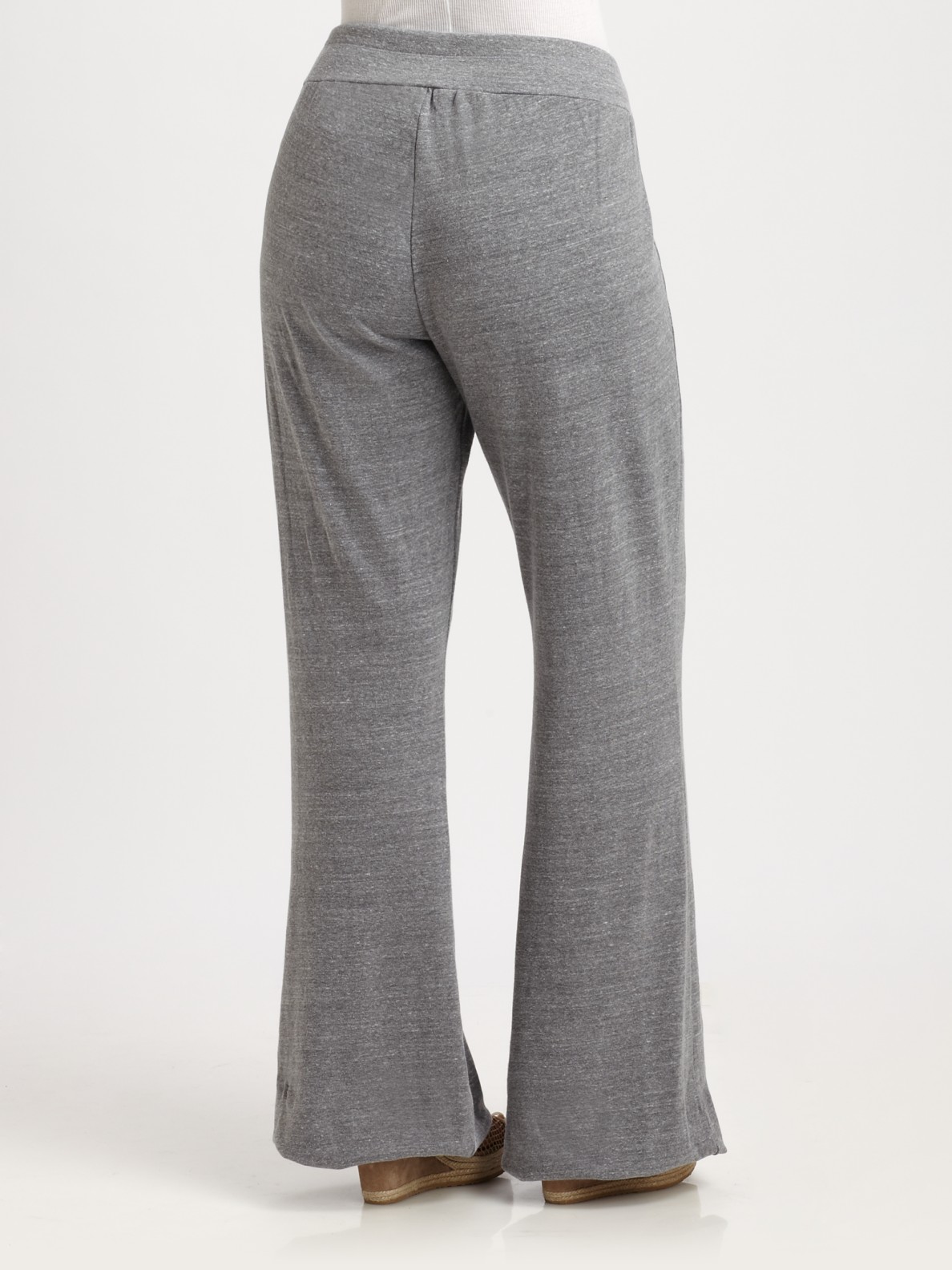 Splendid Flare Sweatpants in Grey (Gray) - Lyst