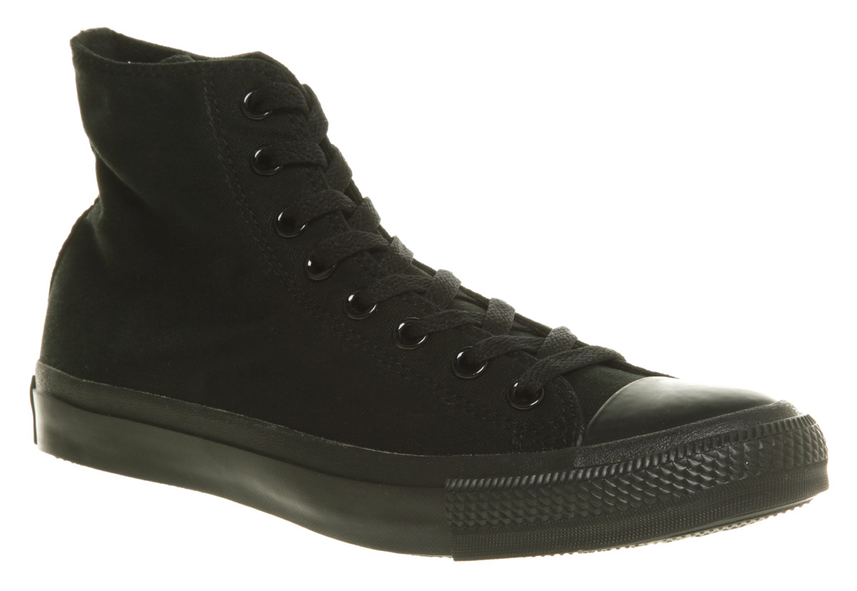 men's black converse sneakers