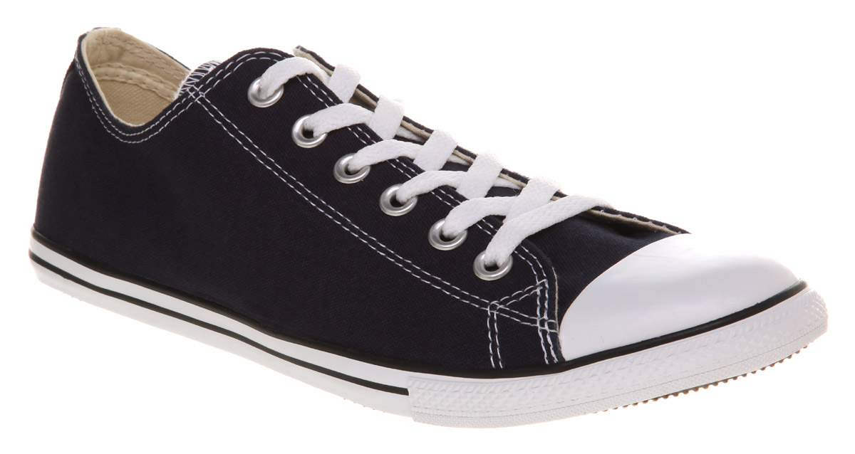 Converse Chuck Taylor Slim Navy in Blue for Men - Lyst