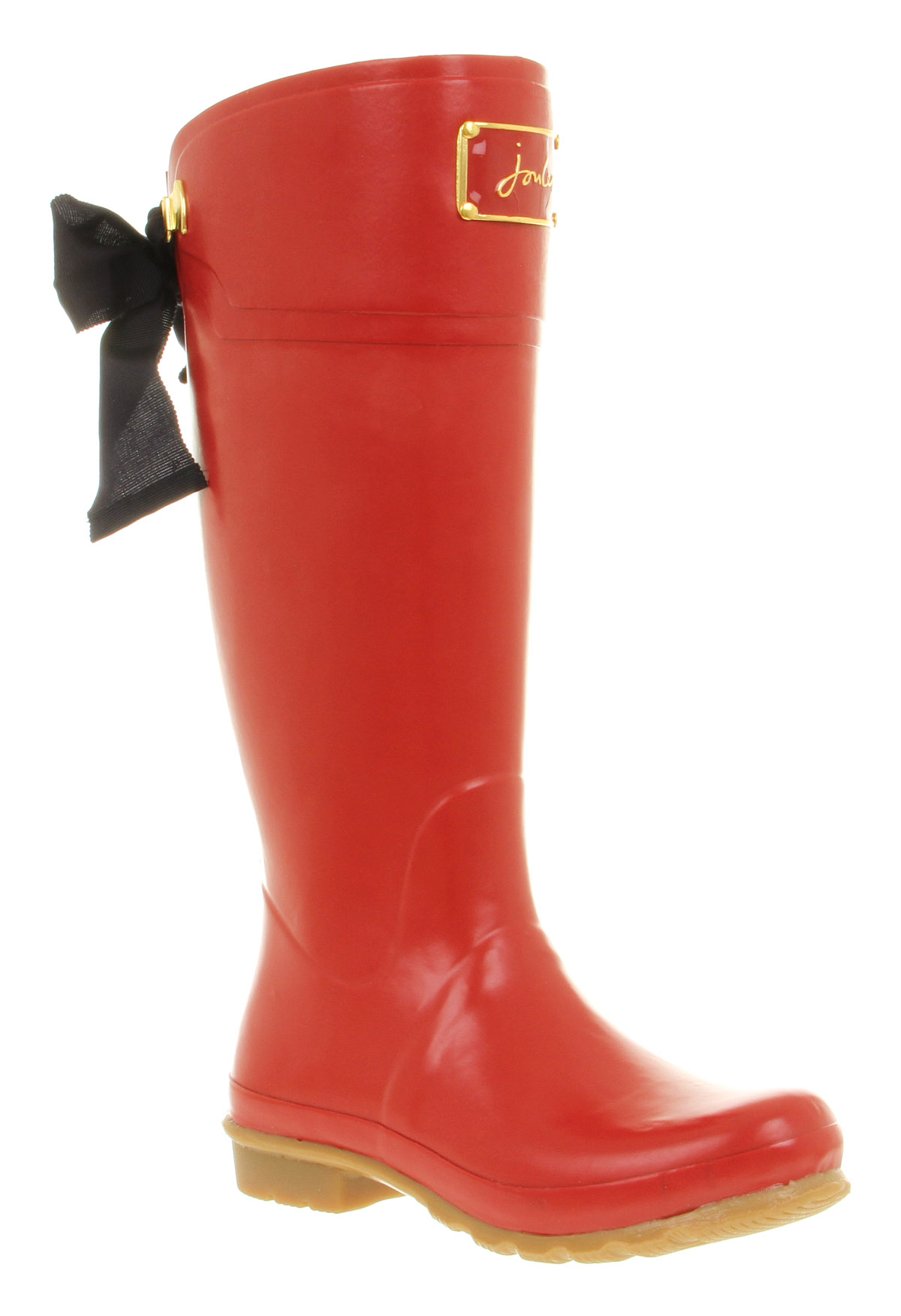 Joules Evedon Ribbon Wellies in Red - Lyst