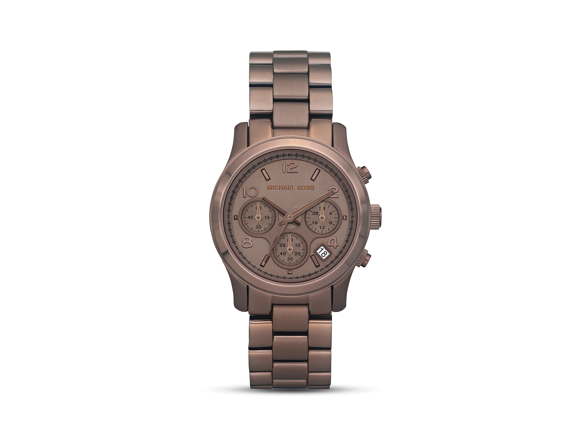 Michael Kors Michael Womens Chocolate Brown Watch 39mm | Lyst