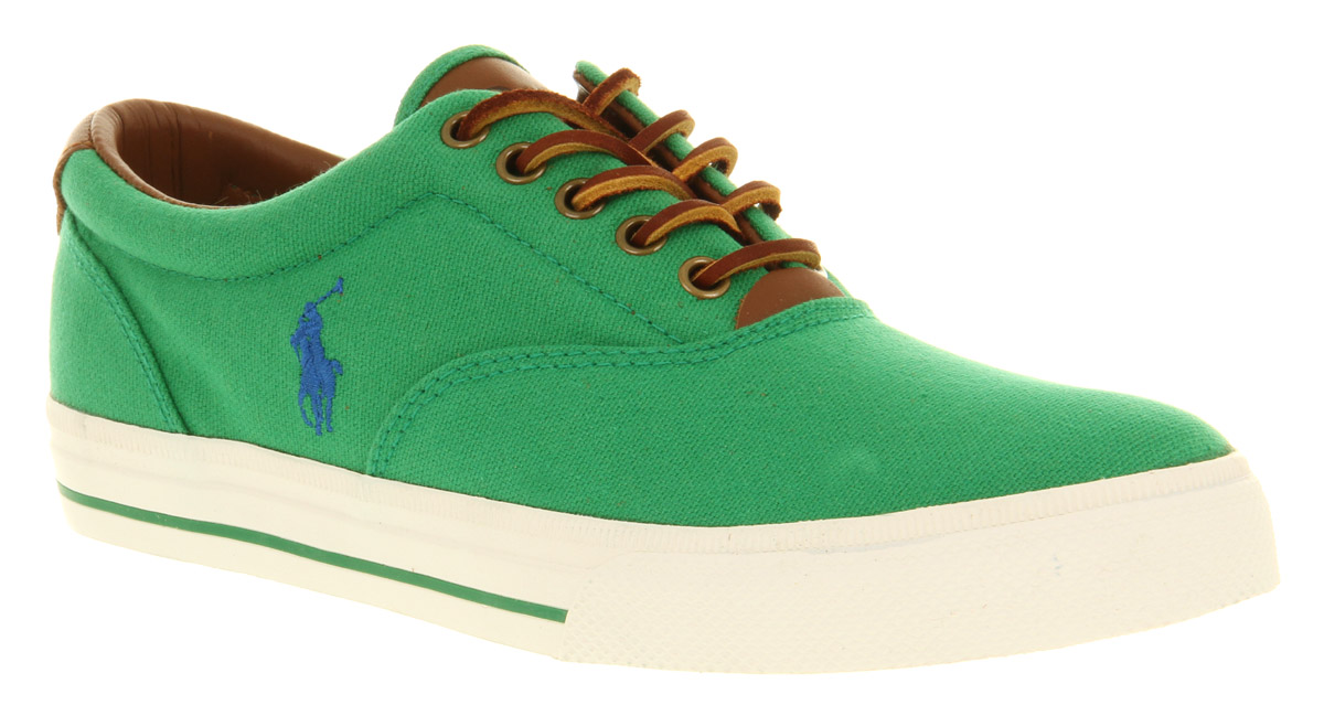 green ralph lauren shoes