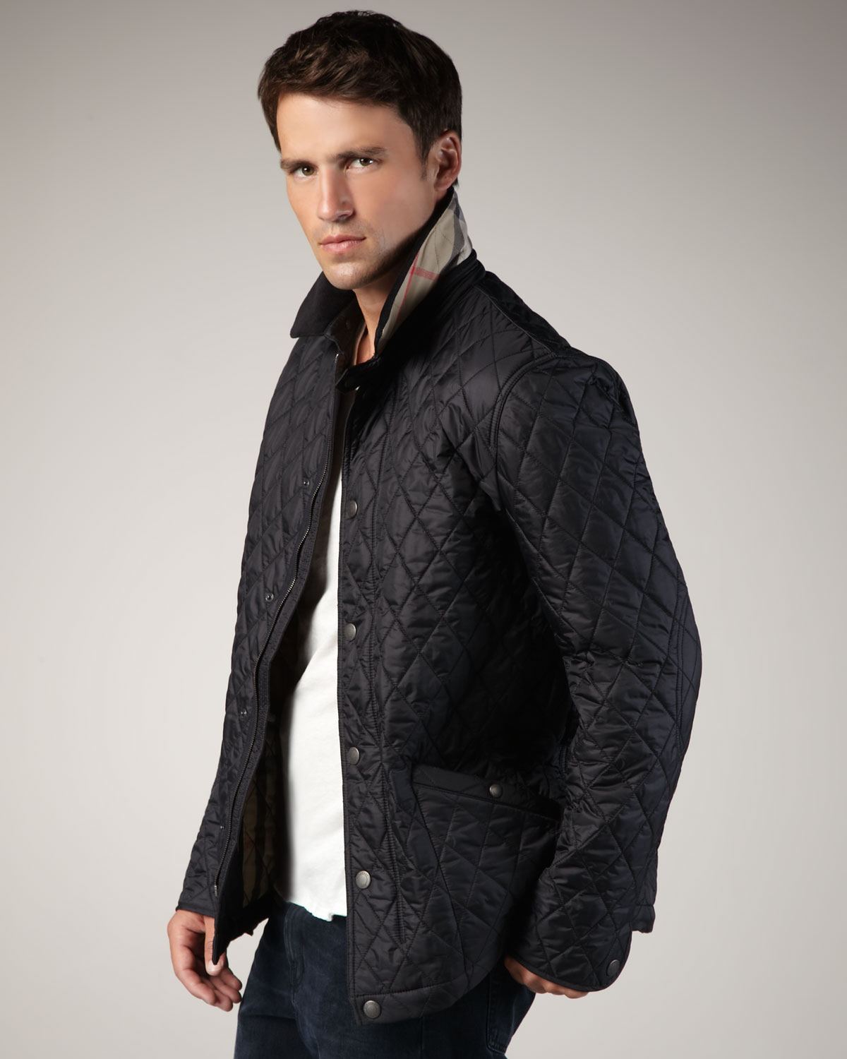Burberry Brit Classic Quilted Jacket in 
