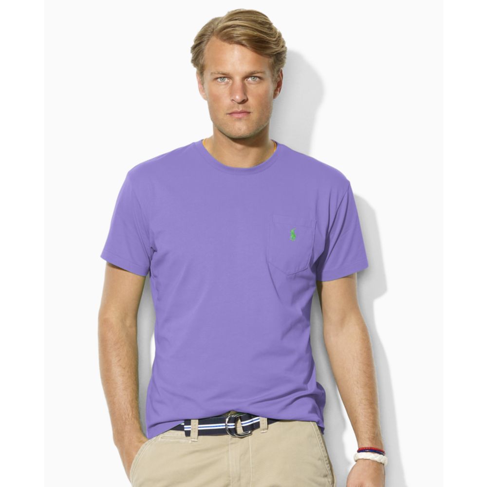 purple ralph lauren t shirt
