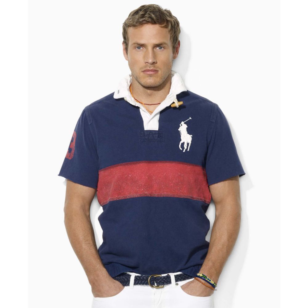 Rugby polo short sleeve