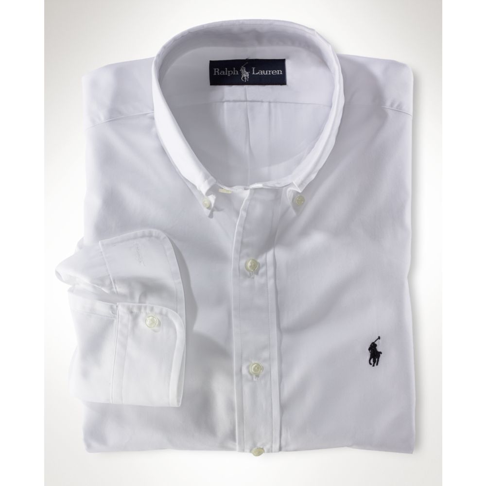  Ralph  Lauren  Custom Fit Broadcloath Blake Dress  Shirt  in 
