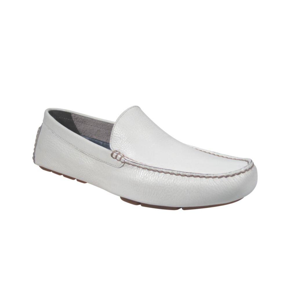 White polo loafers