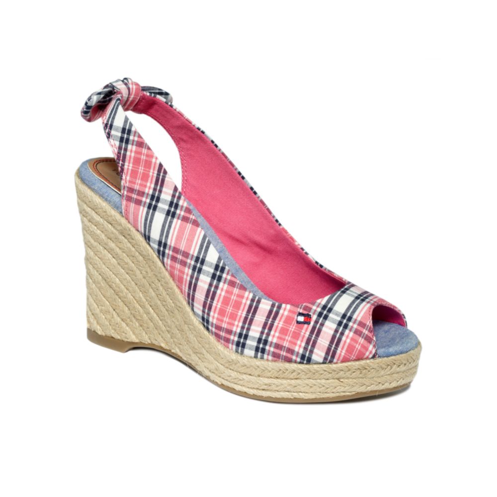 tommy hilfiger espadrilles pink