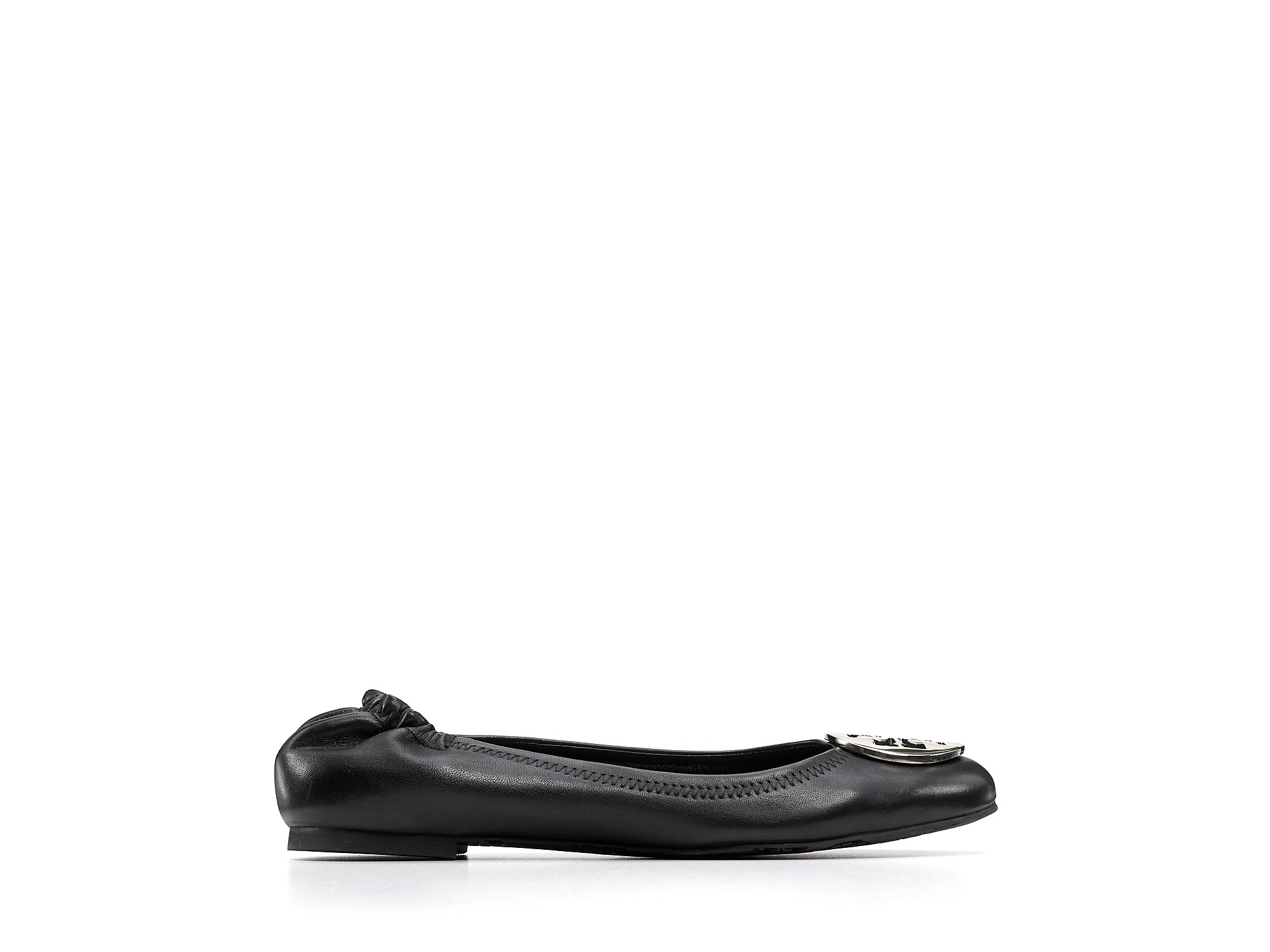 tory burch black reva flats