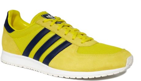 Adidas Originals Adistar Racer Sneakers in Yellow for Men | Lyst