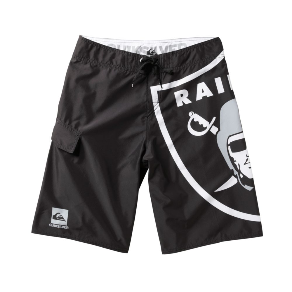 Quiksilver Raiders Nfl Board Shorts in Black for Men | Lyst