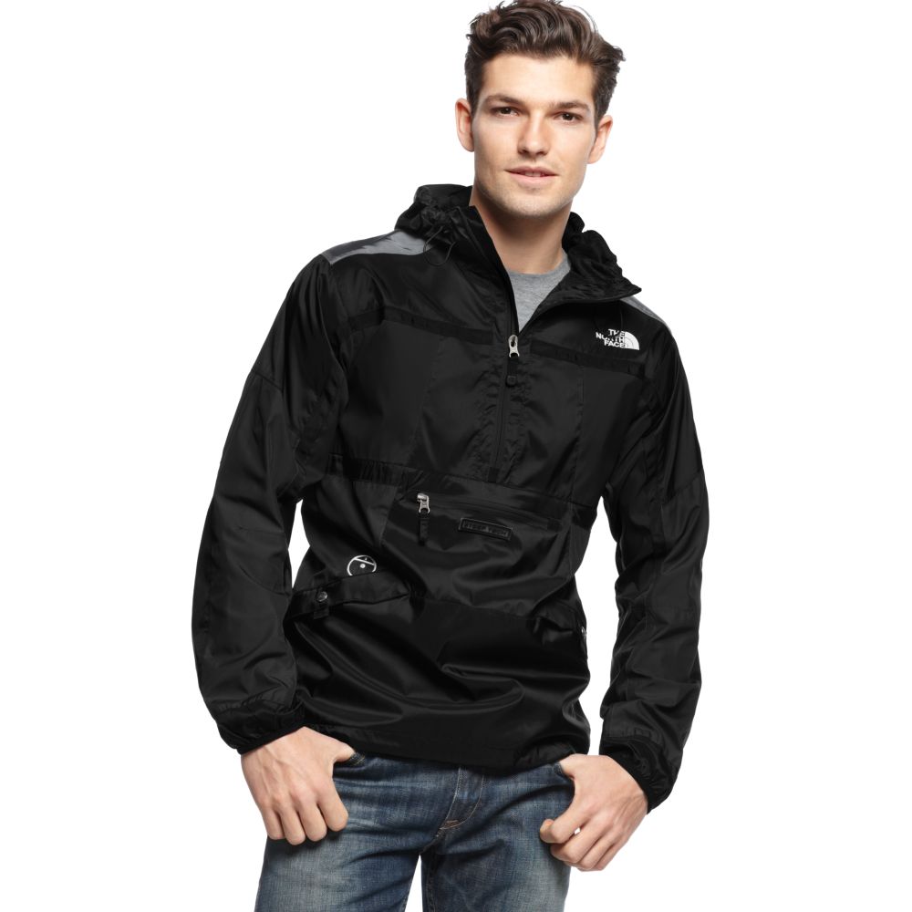 The north face Steep Tech Hooded Anorak in Black for Men | Lyst